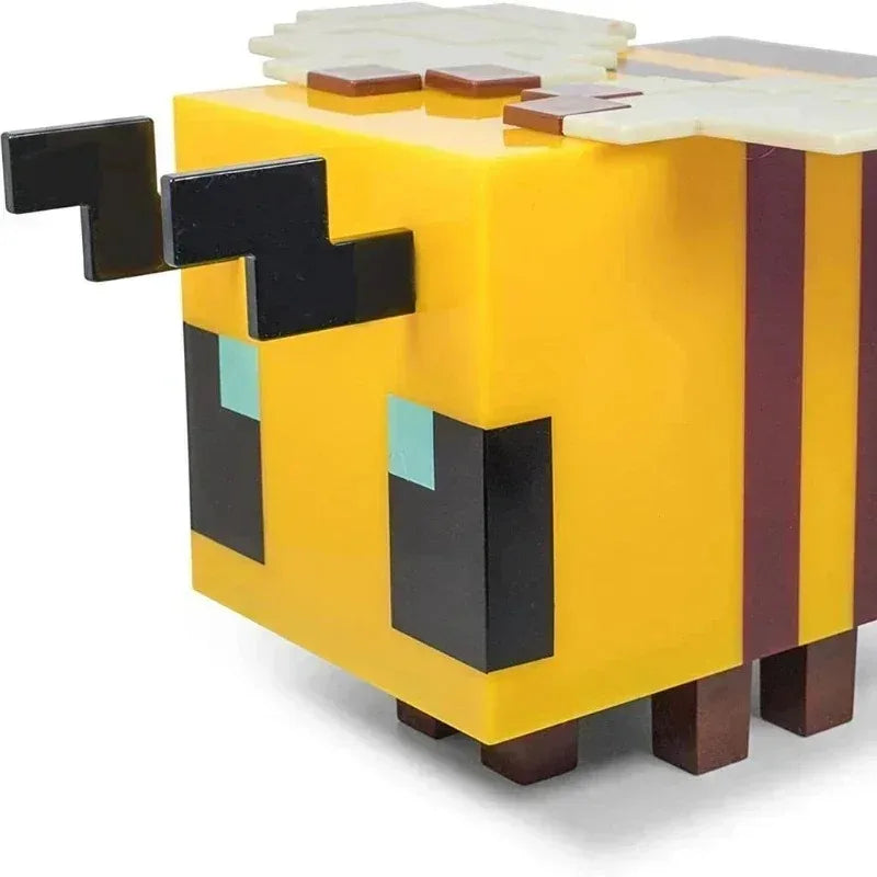 Minecraft-Inspired Bee Night Light – Creative LED Home Decor