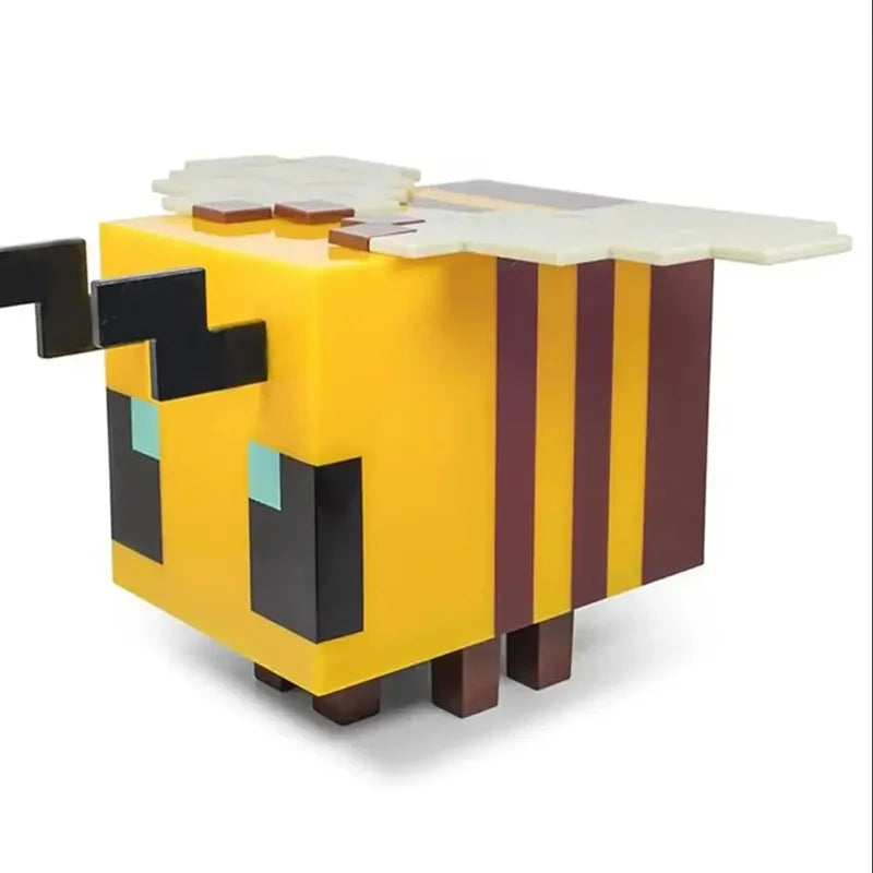 Minecraft-Inspired Bee Night Light – Creative LED Home Decor